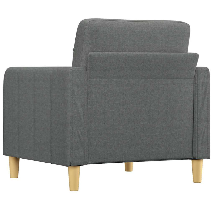 Sofa Chair Dark Grey 60 cm Fabric