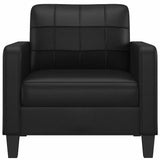 Sofa Chair Black 60 cm Faux Leather