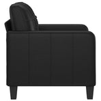Sofa Chair Black 60 cm Faux Leather