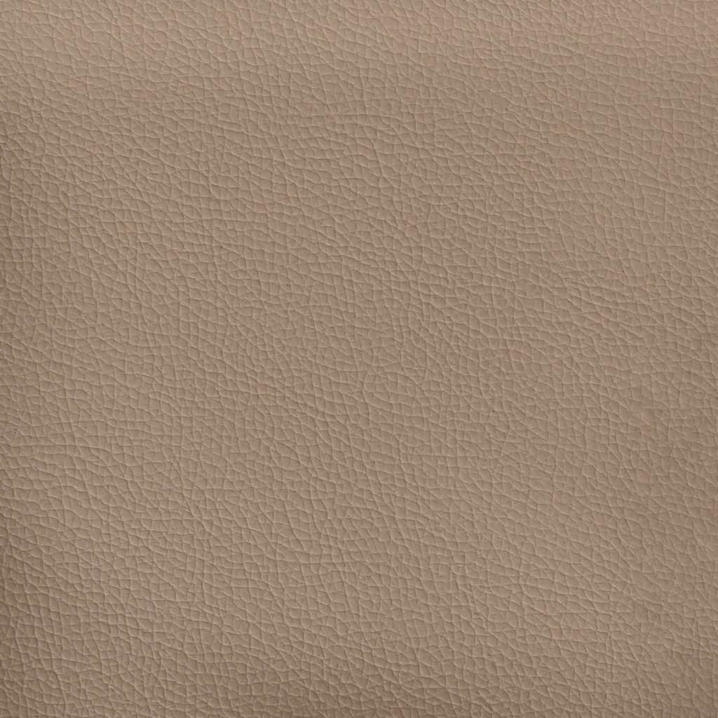 2-Seater Sofa Cappuccino 140 cm Faux Leather