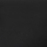 3-Seater Sofa Black 180 cm Faux Leather - Close-Up Angle
