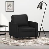 Sofa Chair Black 60 cm Faux Leather