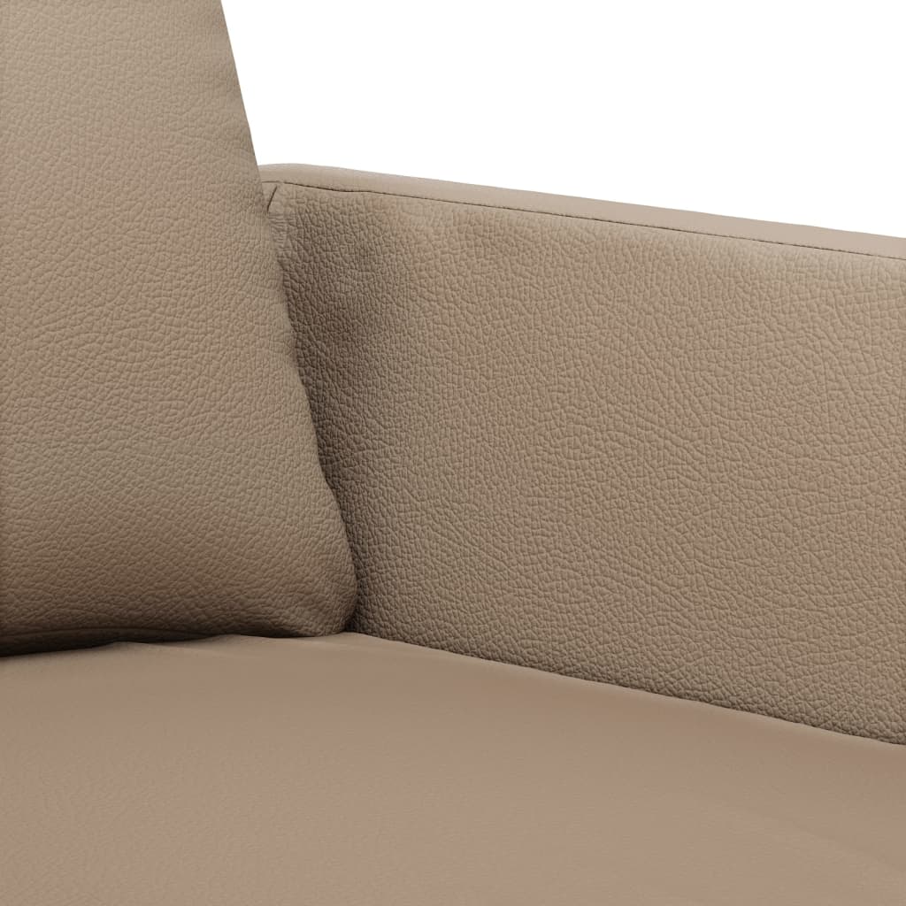 Sofa Chair Cappuccino 60 cm Faux Leather