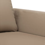 Sofa Chair Cappuccino 60 cm Faux Leather