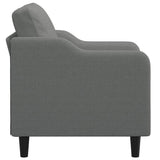 Sofa Chair Dark Grey 60 cm Fabric - Top-Down View