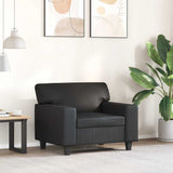 Sofa Chair Black 60 cm Faux Leather