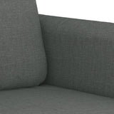 Sofa Chair Dark Grey 60 cm Fabric - Rear View