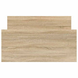 Bed Frame without Mattress Sonoma Oak 90x190 cm Engineered Wood