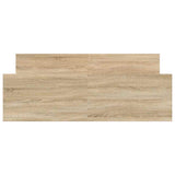 Bed Frame without Mattress Sonoma Oak 135x190 cm - 45-Degree Angle