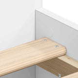 Bed Frame without Mattress White 90x190 cm - Extra Image