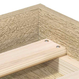 Bed Frame without Mattress Sonoma Oak 135x190 cm