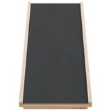 Dog Ramp Grey 100x40 cm Solid Wood Fir