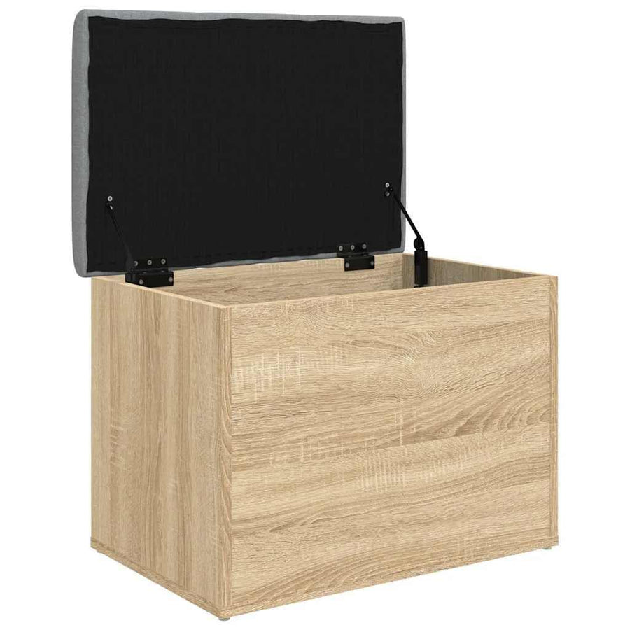 Storage Bench Sonoma Oak 62x42x45 cm Engineered Wood