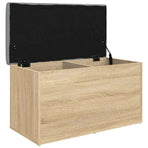 Storage Bench Sonoma Oak 82x42x45 cm Engineered Wood