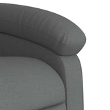 Stand up Massage Recliner Chair Dark Grey Fabric - Extra Image