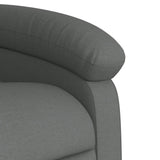Electric Stand up Massage Recliner Chair Dark Grey Fabric - Extra Image