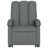 Stand up Massage Recliner Chair Dark Grey Fabric - Extra Image