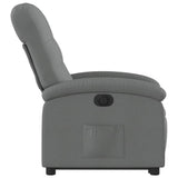Electric Stand up Recliner Chair Dark Grey Fabric - Extra Image
