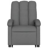 Electric Stand up Massage Recliner Chair Dark Grey Fabric - Extra Image