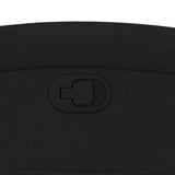 Recliner Chair Black Fabric