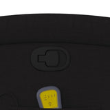 Massage Recliner Chair Black Fabric - Extra Image