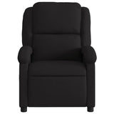 Electric Massage Recliner Chair Black Fabric - Extra Image