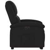 Electric Stand up Recliner Chair Black Fabric - Extra Image