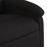 Electric Stand up Recliner Chair Black Fabric - Extra Image