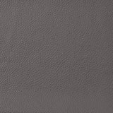 Recliner Chair Grey Real Leather - Extra Image