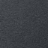 Massage Recliner Chair Black Real Leather