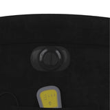 Electric Stand up Massage Recliner Chair Black Velvet - Extra Image