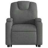Stand up Recliner Chair Dark Grey Fabric - Extra Image