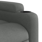 Electric Stand up Recliner Chair Dark Grey Fabric - Extra Image