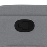 Stand up Recliner Chair Light Grey Fabric - Extra Image