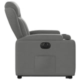 Electric Stand up Recliner Chair Dark Grey Fabric - Extra Image