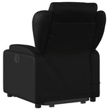 Stand up Massage Recliner Chair Black Faux Leather - 45-Degree Angle