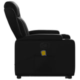 Stand up Massage Recliner Chair Black Faux Leather - Extra Image