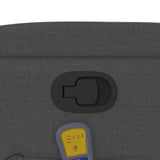 Massage Recliner Chair Dark Grey Fabric - Extra Image
