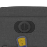 Electric Massage Recliner Chair Dark Grey Fabric - Extra Image