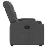 Stand up Recliner Chair Dark Grey Fabric - Extra Image