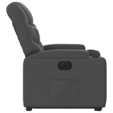 Electric Stand up Recliner Chair Dark Grey Fabric