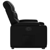 Electric Stand up Recliner Chair Black Faux Leather - Extra Image