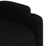 Massage Recliner Chair Black Fabric - Extra Image