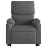 Stand up Recliner Chair Dark Grey Fabric - Extra Image