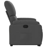 Stand up Recliner Chair Dark Grey Fabric - Extra Image