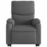 Electric Stand up Massage Recliner Chair Dark Grey Fabric - Extra Image