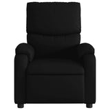 Electric Massage Recliner Chair Black Faux Leather - Extra Image