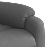 Stand up Massage Recliner Chair Dark Grey Fabric - Extra Image