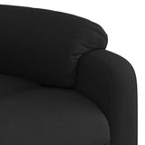 Stand up Massage Recliner Chair Black Fabric - Extra Image