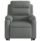 Electric Stand up Recliner Chair Dark Grey Fabric - Extra Image